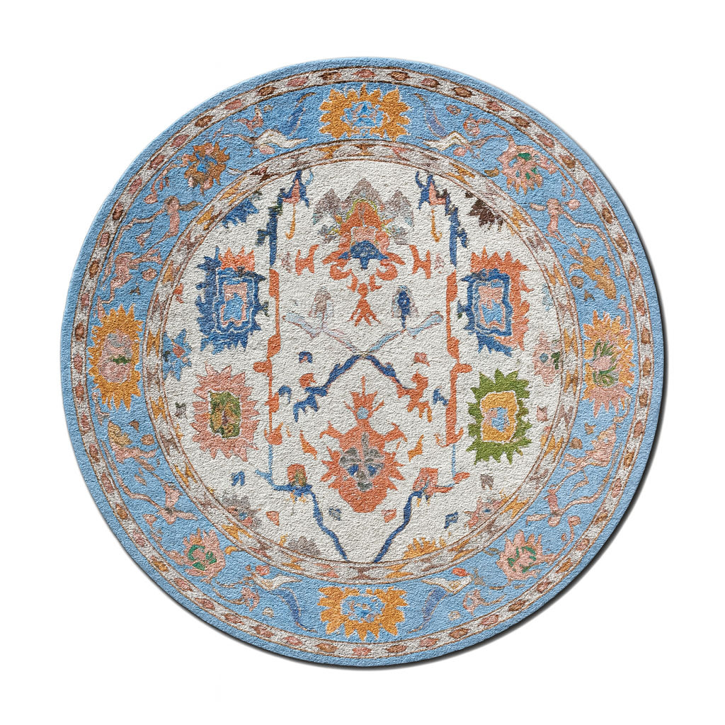 MIRAVONA - Hand Knotted Oushak Carpet